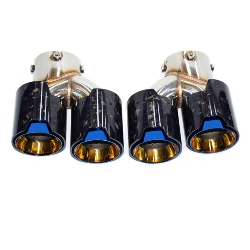 Auto Endrohre Für M240i M340i M440i Carbon Fiber Endrohr G20 G21 G23 G42 Schalldämpfer Auspuffrohr Spitze Düse Auspuff Kopf Auspuffendrohr(L) von Lspbfkq