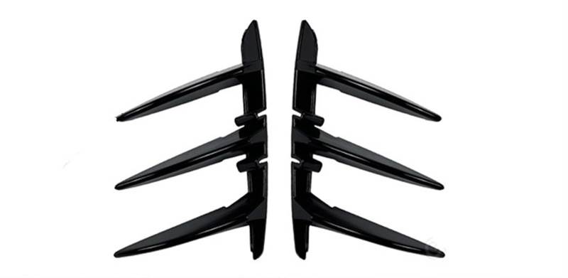 Frontspoiler Für 1er F40 Pack & M135i 2019-2024 Auto Vorne/hinten Stoßstange Spoiler Splitter Diffusor Wind Messer Trim Body Kits Front Bumper Spoiler Lippe(B Gloss Black) von Lspbfkq