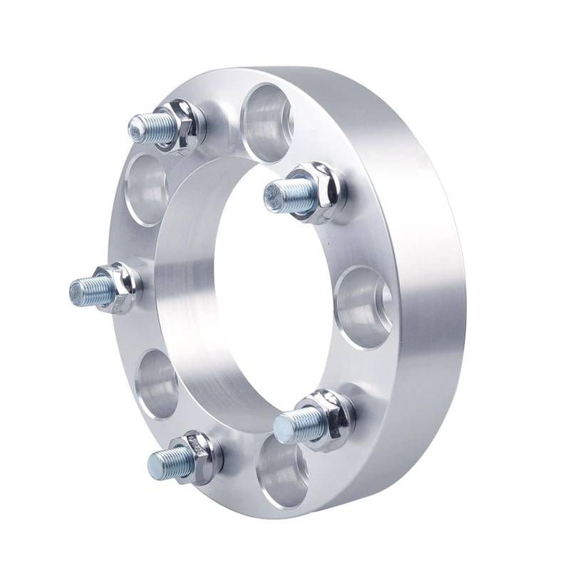 Stück Spurverbreiterungen Für Chevrolet Für Niva Für Tracker 1 Stück Geschmiedete Aluminium-Spurverbreiterungen 5x139,7 CB 108mm M12x1,25 Spurverbreiterung(Silver spacers 25mm) von Lspbfkq