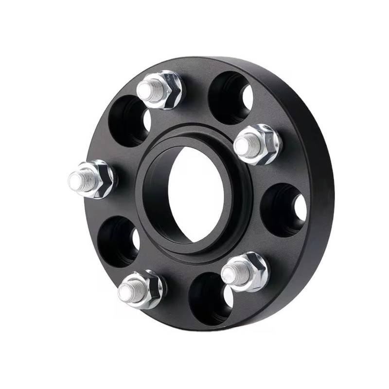 Stück Spurverbreiterungen Für Infiniti QX50 QX60 QX70 Q50 Q60 Q70 EX FX 1 Stück Spurverbreiterungsadapter PCD 5x114,3 CB 66,1mm M12x1,25 Spurverbreiterung(1piece Black 20mm) von Lspbfkq