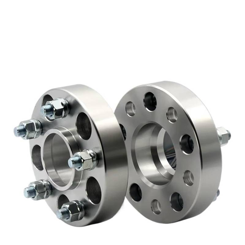 Stück Spurverbreiterungen Für Tesla Für Modell S Für Modell X M14xP1.5 2 Stück 15/20/25/30/35mm PCD 5x120 CB 64,1mm Spurverbreiterung Adapter 5 Lug Spurverbreiterung(2pieces 25mm Silver) von Lspbfkq