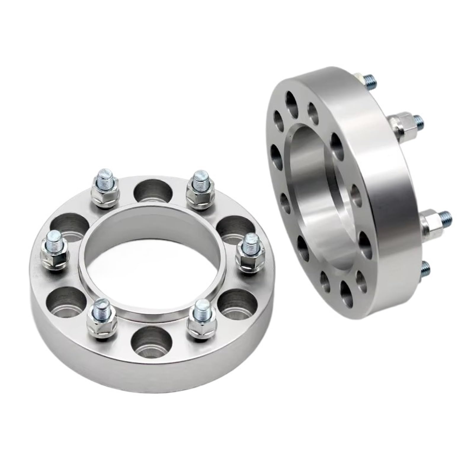 Stück Spurverbreiterungen Für Toyota Für Cruiser LC300 M14x1, 2 Stück 25/30/35/40/45/50mm PCD 6x139,7 CB 95,1mm Spurverbreiterungen 6 Lug Anzug Spurverbreiterung(2pieces 35mm Silver) von Lspbfkq