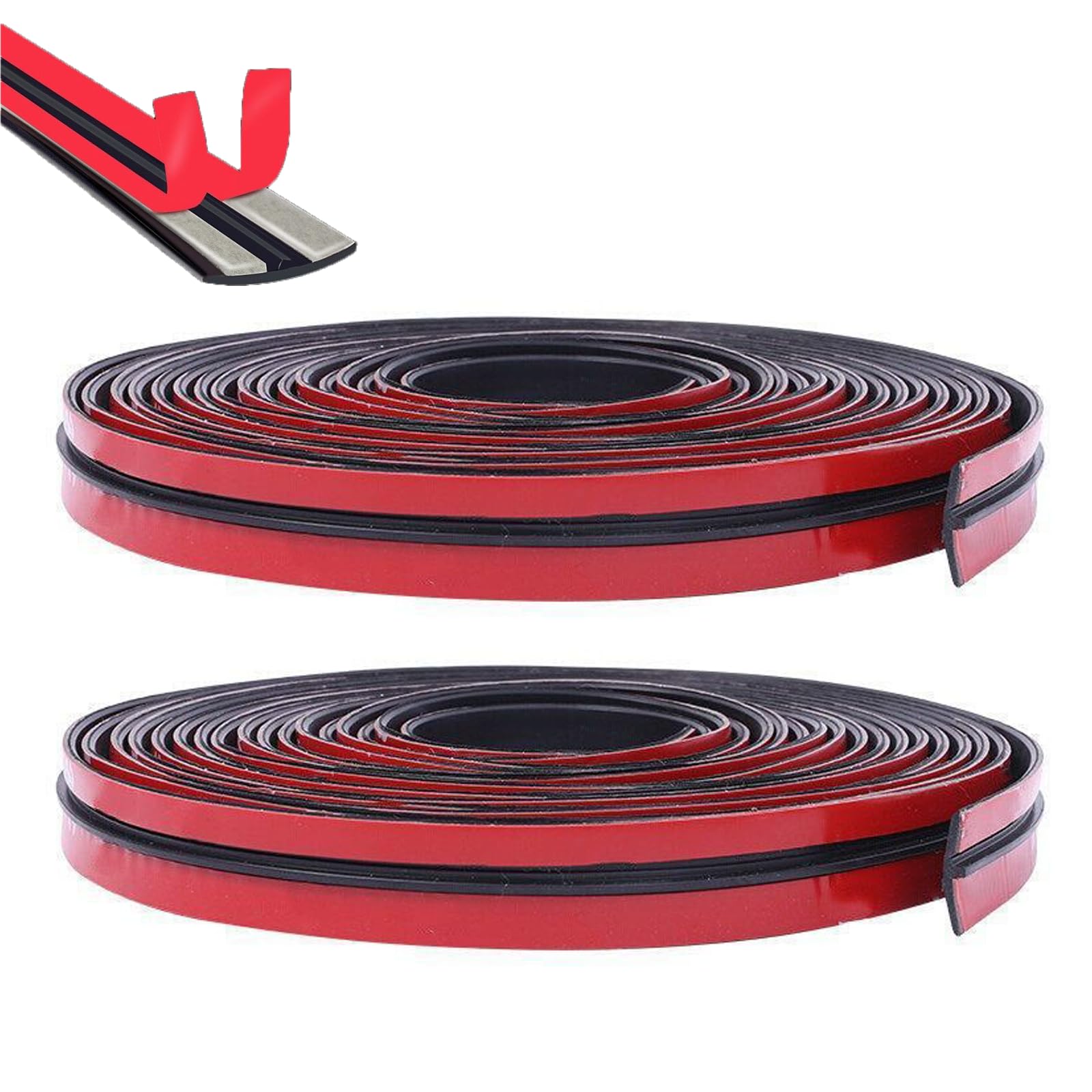 Lsydgn 2 Stück Auto Windschutzscheibe Dichtung Gummidichtung Selbstklebend Dichtung Windschutzscheibe Auto Dichtungsband Selbstklebend T-Form Dichtungsstreifen Autotür Gummidichtung (3mx14mm&3mx19mm) Lsydgn 2 Stück Auto Windschutzscheibe Dichtung Gummidichtung Selbstklebend Dichtung Windschutzscheibe Auto Dichtungsband Selbstklebend T-Form Dichtungsstreifen Autotür Gummidichtung (3mx14mm&3mx19mm) von Lsydgn