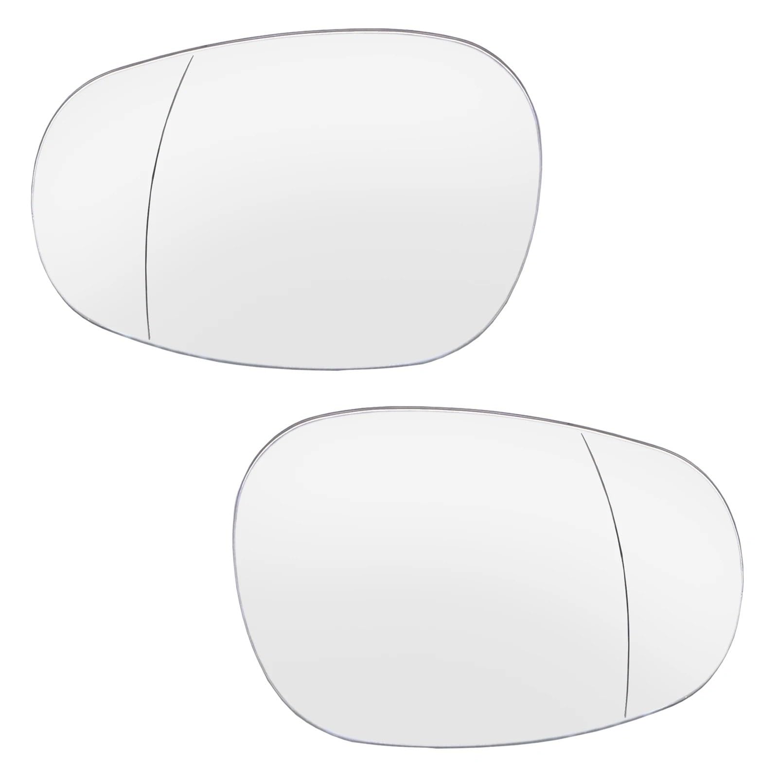 Auto-Außenspiegelglas Für 1er Für E81 Rückansicht Seiten Rückspiegel Glas Tür Flügel Spiegel Stick Auf Keine Basierend Ersatz Konvexen Außenspiegel Glas Ersatz(Left and Right) von Ltusgt