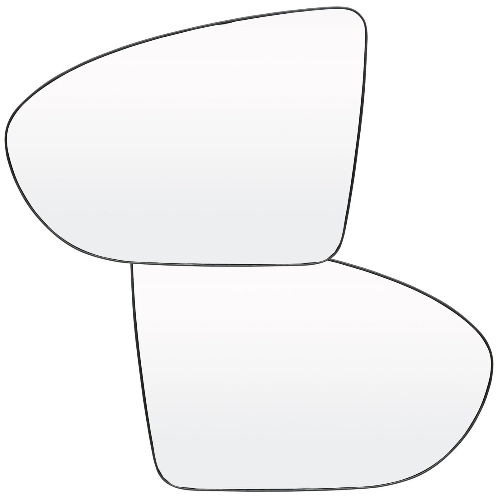 Auto-Außenspiegelglas Für Nissan Für Dualis J10 2007-2014 Links Rechts Tür Seite Flügel Spiegel Glas Beheizte Konvexen Rückspiegel Backplate Außenspiegel Glas Ersatz(Left and Right) von Ltusgt
