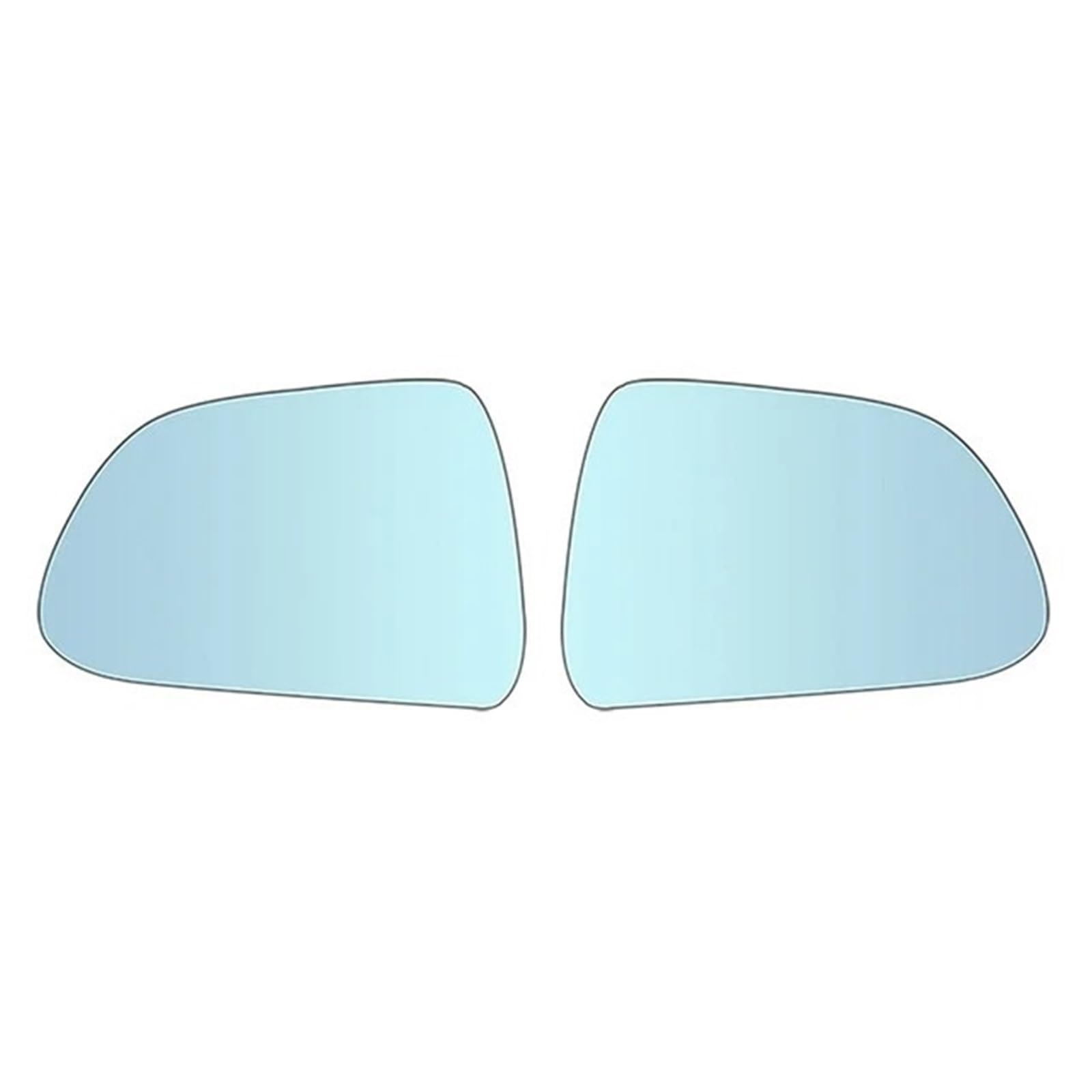Auto-Außenspiegelglas Für Tesla Für Modell 3 Für Y Weitwinkel Große Rückspiegel Heizung Ersatz Anti Blendung Rückfahr Zubehör Außenspiegel Glas Ersatz(3 Blue) von Ltusgt