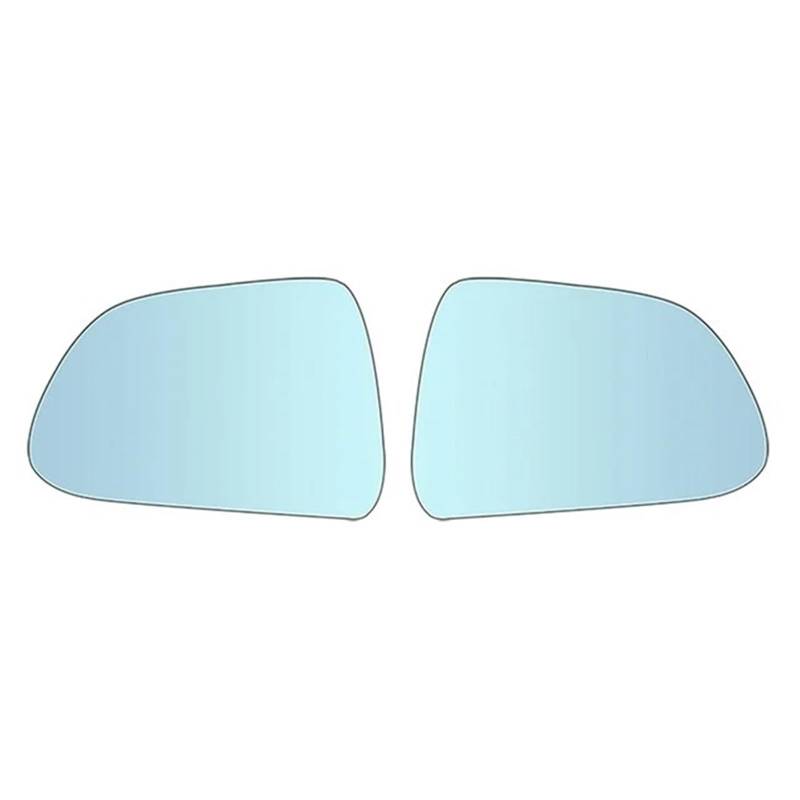 Auto-Außenspiegelglas Für Tesla Für Modell 3 Für Y Weitwinkel Große Rückspiegel Heizung Ersatz Anti Blendung Rückfahr Zubehör Außenspiegel Glas Ersatz(3 Blue) von Ltusgt