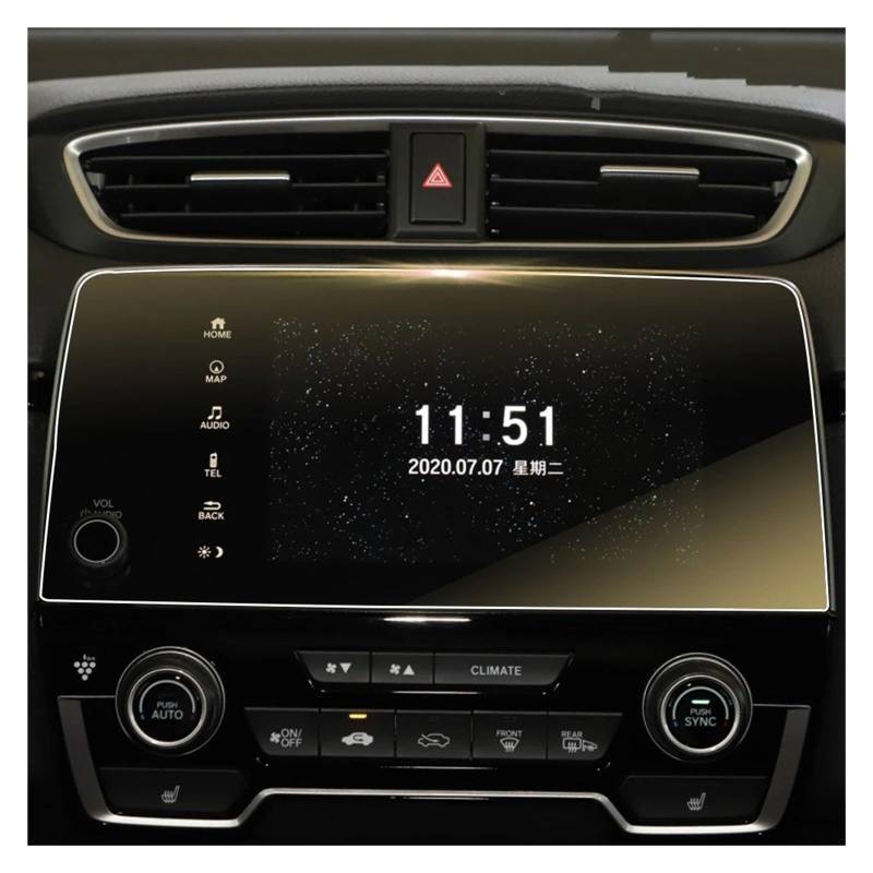 GPS Navigator Displayschutzfolien Für CR-V Für CRV Für 5. 2017-2020 Auto GPS Navigation Bildschirm Film LCD Bildschirm Gehärtetem Glas Schutz Film Auto Navi Folie von Ltusgt