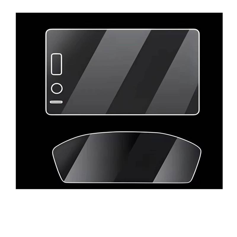 GPS Navigator Displayschutzfolien Für CRV Für Die 6. Generation 2023–2025 Gehärtetes Glas GPS-Autonavigation Bildschirmschutzfolie Armaturenbrett-Aufkleber Auto Navi Folie(9 inch LHD Dashboard) von Ltusgt