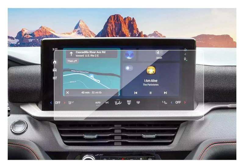 GPS Navigator Displayschutzfolien Für Ford Für Explorer 2025 Gehärtetem Glas Bildschirm Film Protector 13,2 Zoll LCD Auto Radio GPS Navigation Auto Navi Folie von Ltusgt