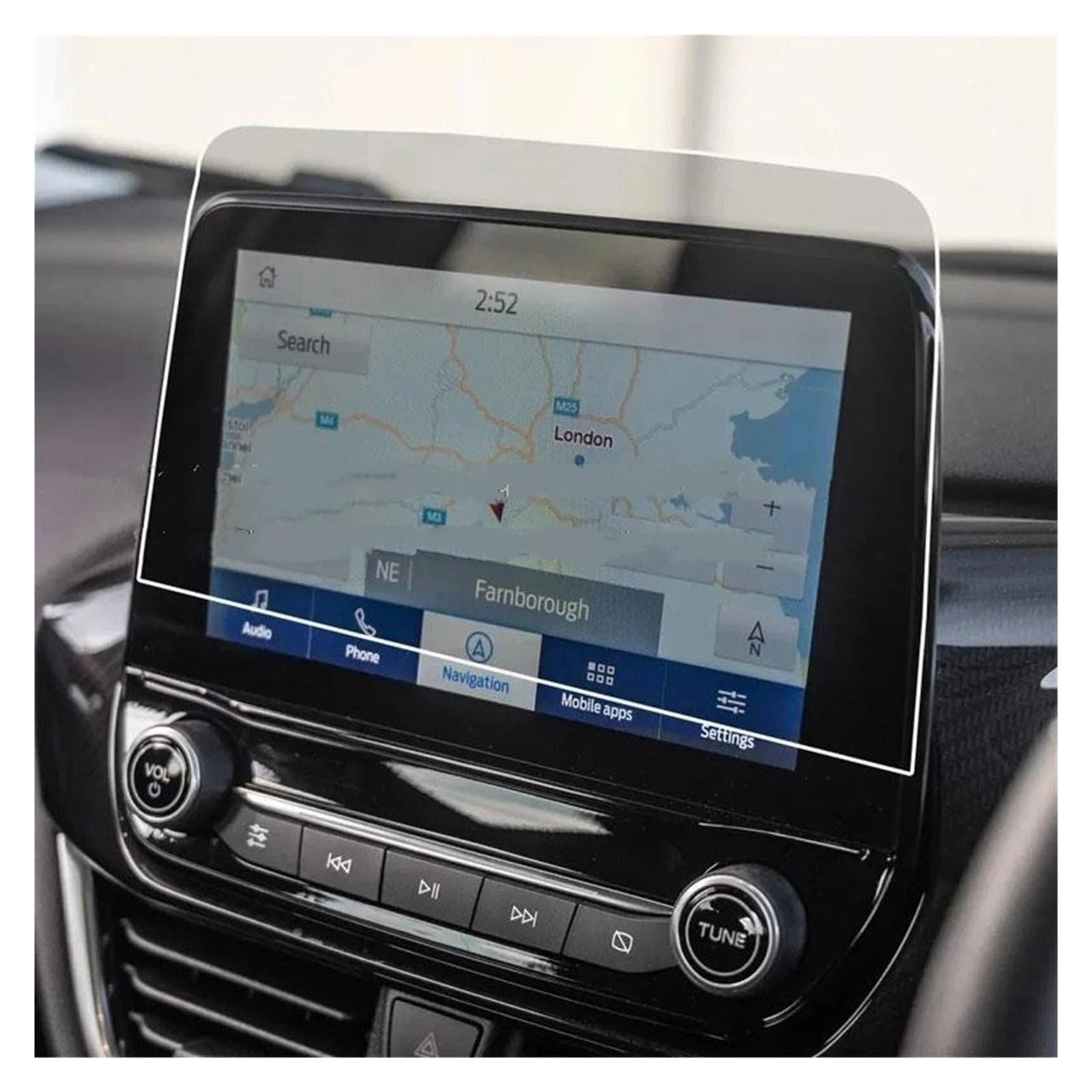 GPS Navigator Displayschutzfolien Für Ford Für Puma 2019-2023 Gehärtetem Glas Screenprotective Film 8 Zoll Auto GPS Navigation Anti-Scratch Auto Navi Folie GPS Navigator Displayschutzfolien Für Ford Für Puma 2019-2023 Gehärtetem Glas Screenprotective Film 8 Zoll Auto GPS Navigation Anti-Scratch Auto Navi Folie von Ltusgt