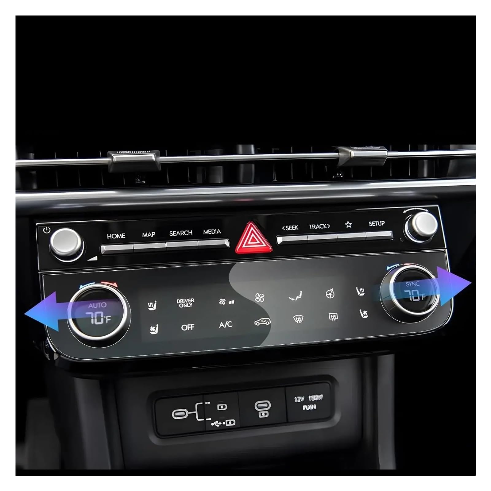 GPS Navigator Displayschutzfolien Für Hyundai Für Tucson 2025 LCD Klimaanlage Touch Display Screen Protector Film Klima Control Screen Protector Auto Navi Folie GPS Navigator Displayschutzfolien Für Hyundai Für Tucson 2025 LCD Klimaanlage Touch Display Screen Protector Film Klima Control Screen Protector Auto Navi Folie von Ltusgt