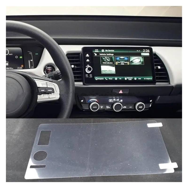 GPS Navigator Displayschutzfolien Für Jazz 2020 PET Displayschutzfolie Auto GPS Multimedia Navigation Displayschutzfolie Auto Navi Folie von Ltusgt
