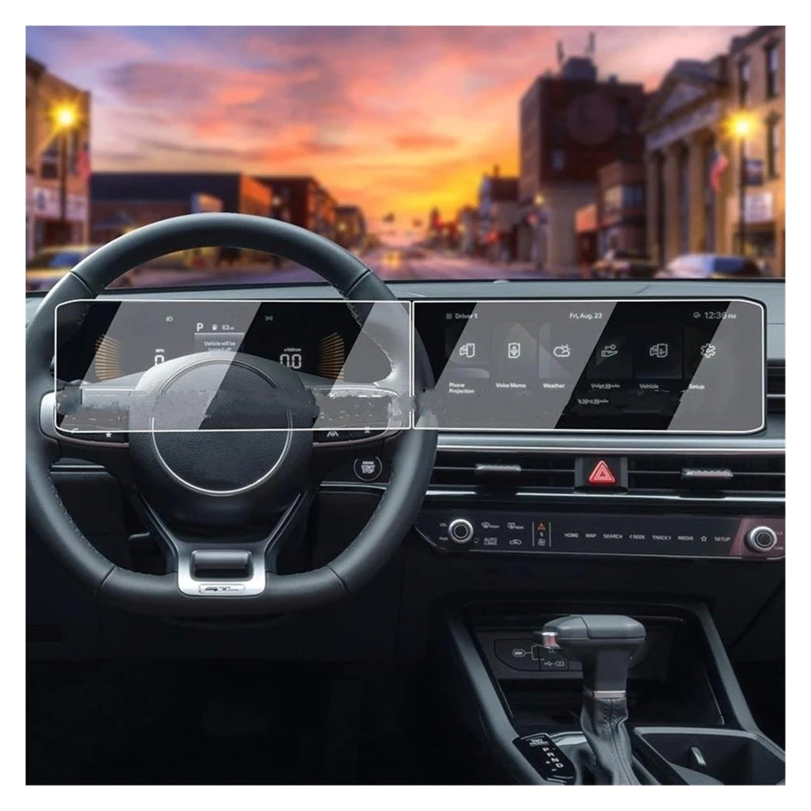 GPS Navigator Displayschutzfolien Für Kia Für Carnival 2025 Displayschutzfolie Aus Gehärtetem Glas 12,3 Zoll Auto-LCD-GPS-Navigation Und Armaturenbrett Anti-Kratz-Film Auto Navi Folie GPS Navigator Displayschutzfolien Für Kia Für Carnival 2025 Displayschutzfolie Aus Gehärtetem Glas 12,3 Zoll Auto-LCD-GPS-Navigation Und Armaturenbrett Anti-Kratz-Film Auto Navi Folie von Ltusgt