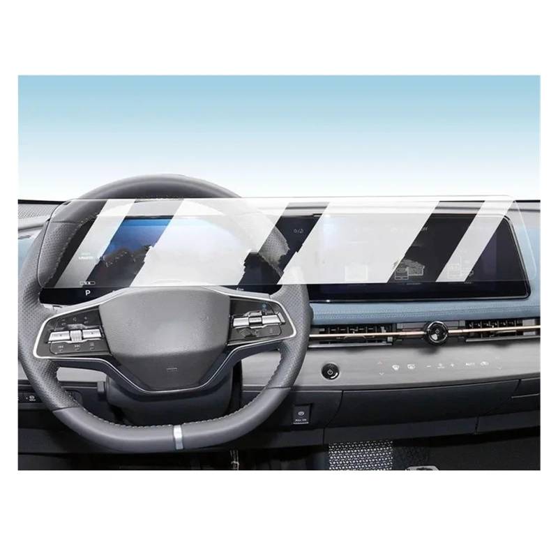 GPS Navigator Displayschutzfolien Für Nissan Für Ariya 2023-2024 LCD-Bildschirm Anti-Fingerabdruck Matte TPU Film Auto Navigation Displayschutzfolie Auto Navi Folie von Ltusgt