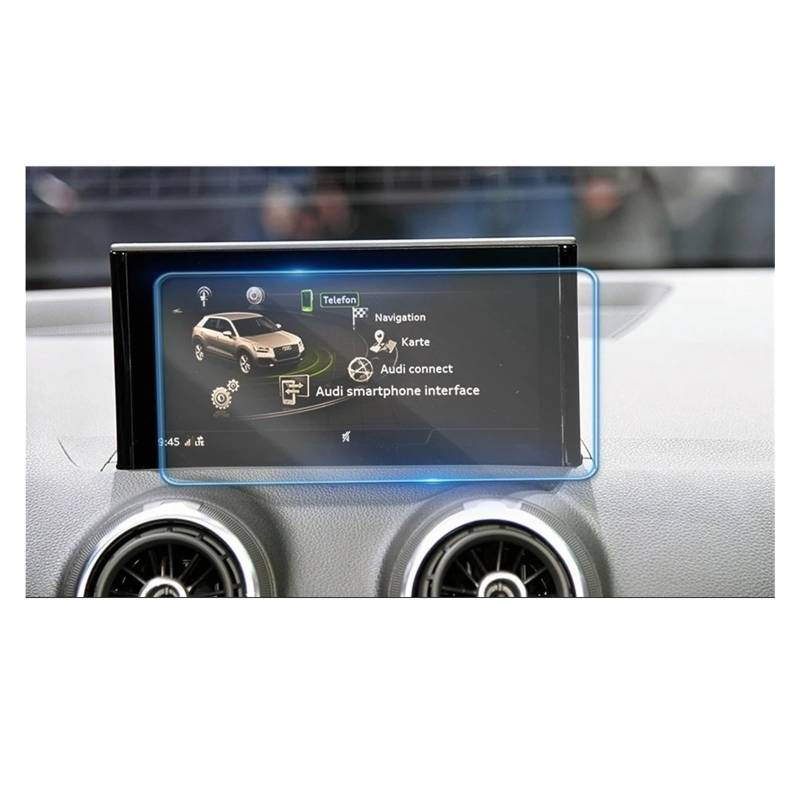 GPS Navigator Displayschutzfolien Für Q2 2016-2021 Auto Multimedia Video GPS Navigation LCD Bildschirm Gehärtetem Glas Schutz Film Anti Scratch Auto Navi Folie(8.3inch 210x105mm) von Ltusgt