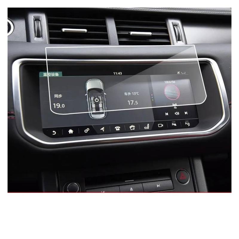 GPS Navigator Displayschutzfolien Für Range Für Rover Für Evoque 2013-2018 Auto-Displayschutzfolie Innenraum Auto Auto GPS-Navigation Displayschutzfolie Aus Gehärtetem Glas Auto Navi Folie(A) von Ltusgt