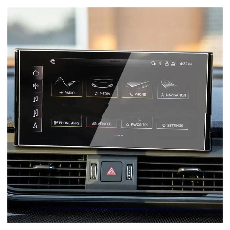 GPS Navigator Displayschutzfolien Für SQ5 Für Q5 2022-2023 Displayschutzfolie Aus Gehärtetem Glas 10,1 Zoll Auto-GPS-Navigationsdisplay Schützen Auto Navi Folie von Ltusgt