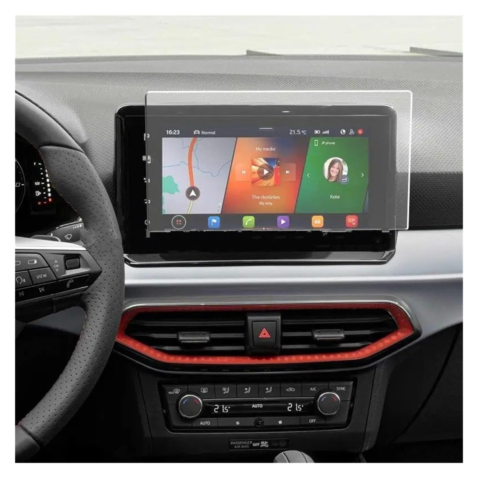 GPS Navigator Displayschutzfolien Für Seat Für Ibiza 2022 PET Displayschutzfolie 9,2 Zoll Autoradio GPS Navigation Display Schutzfolie Auto Navi Folie GPS Navigator Displayschutzfolien Für Seat Für Ibiza 2022 PET Displayschutzfolie 9,2 Zoll Autoradio GPS Navigation Display Schutzfolie Auto Navi Folie von Ltusgt