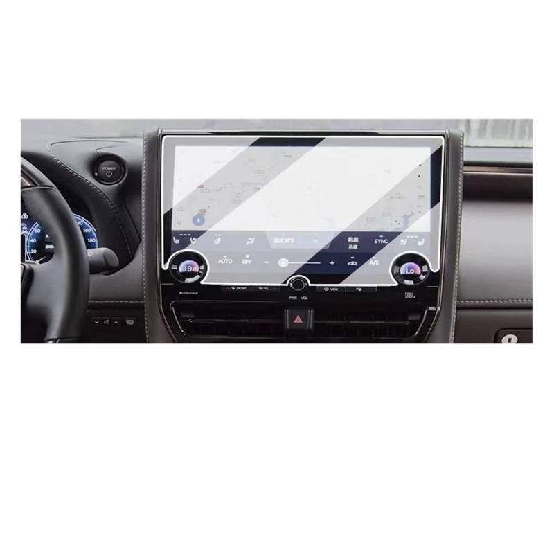 GPS Navigator Displayschutzfolien Für Toyota Für Alphard Für Vellfire 2024 Gehärtetem Glas Schutz Film Anti-Scratch Film Auto GPS Navigation Film LCD Bildschirm Auto Navi Folie(GPS and Dashboard) von Ltusgt