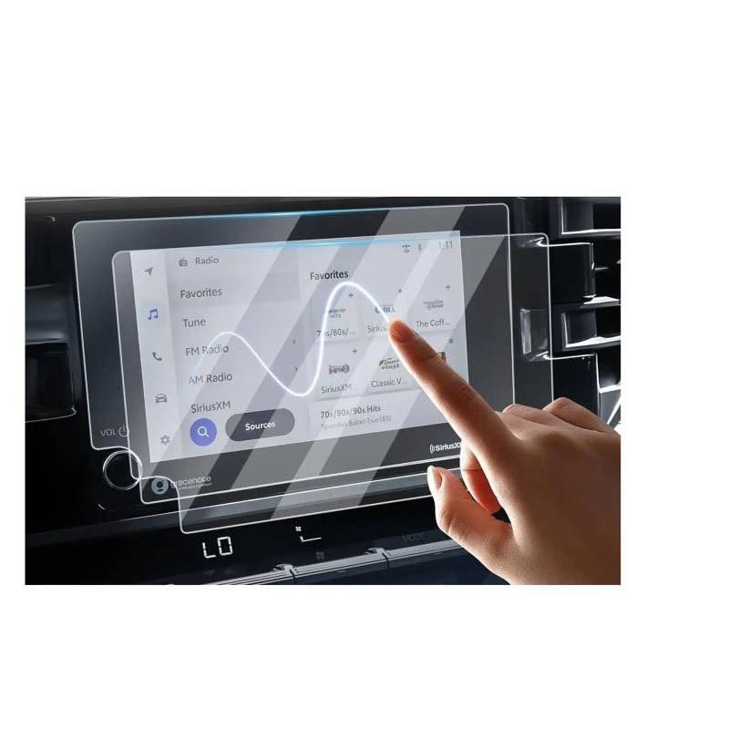 GPS Navigator Displayschutzfolien Für Toyota Für Tundra 2022-2024 8 Zoll GPS Navigation Gehärtetem Glas Screen Protector Film Auto Navi Folie von Ltusgt