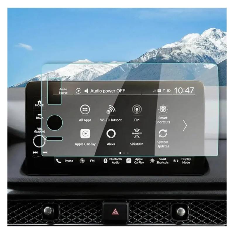 GPS Navigator Displayschutzfolien Für ZR-V Für ZRV 2024 Gehärtetem Glas Screen Protector Film 9 Zoll Auto LCD GPS Navigation Innen Auto Navi Folie von Ltusgt