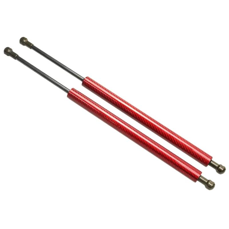 Vordere Haube Hydraulikstange Für Civic MK10 2016-2020 Haubendämpfer Vordere Motorhaube Modifizieren Sie Gasdruckfedern Hebeunterstützung Stoßfedern Zubehör Absorber(Red Carbon Fiber) von Ltusgt