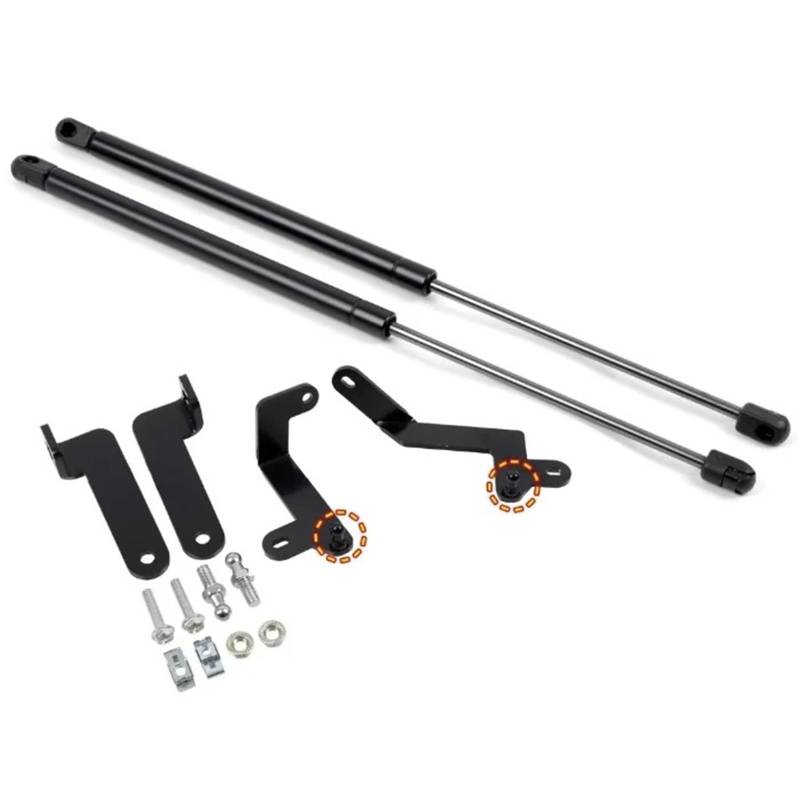 Vordere Haube Hydraulikstange Für Hyundai Für Tucson NX4 2022 2023 Auto Zubehör Edelstahl Vorderen Haube Haube Heben Unterstützung Schock Streben 1 Set von Ltusgt