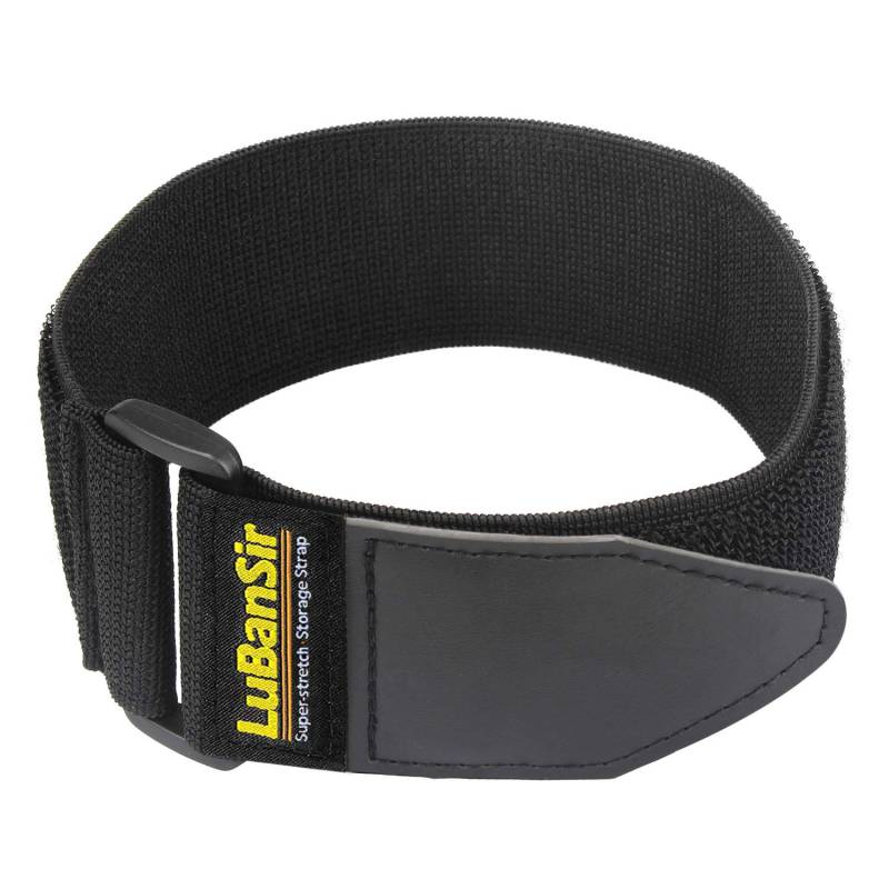 LuBanSir Cinch Straps - 2" x 18" (6 Pack) Elastic Hook and Loop Storage Straps with Buckle for Bicycle, Truck, Boat and Mo. von LuBanSir