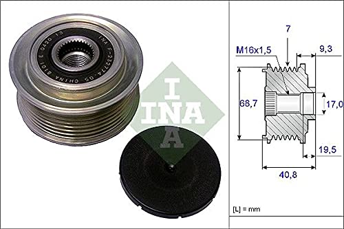 LUK 535007910 Generatorfreilauf von INA