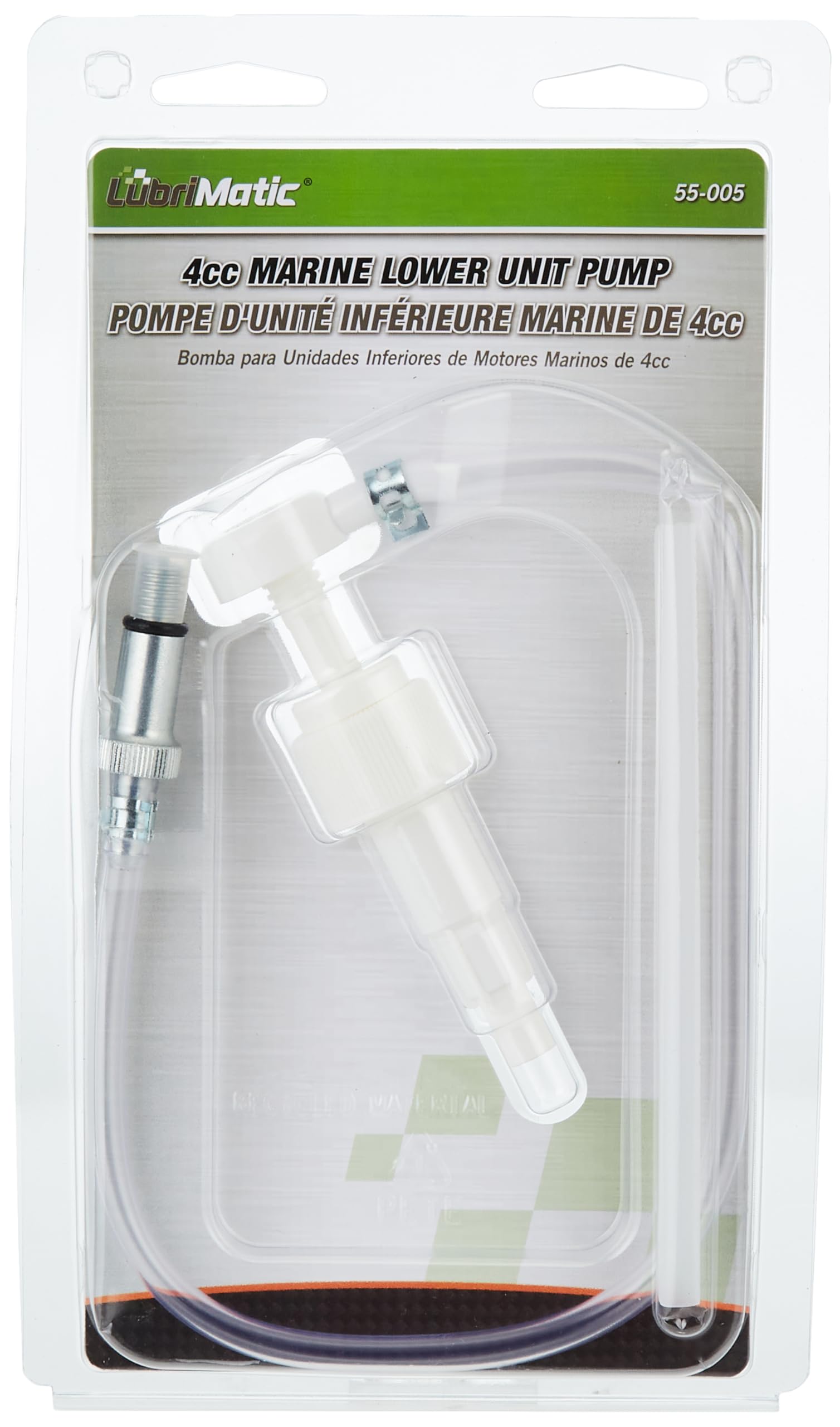 Plews LubriMatic 55–005 Handpumpe für Standard-Hals-Quart-Flaschen, 4 cc pro Hub Plews LubriMatic 55–005 Handpumpe für Standard-Hals-Quart-Flaschen, 4 cc pro Hub von Lubrimatic