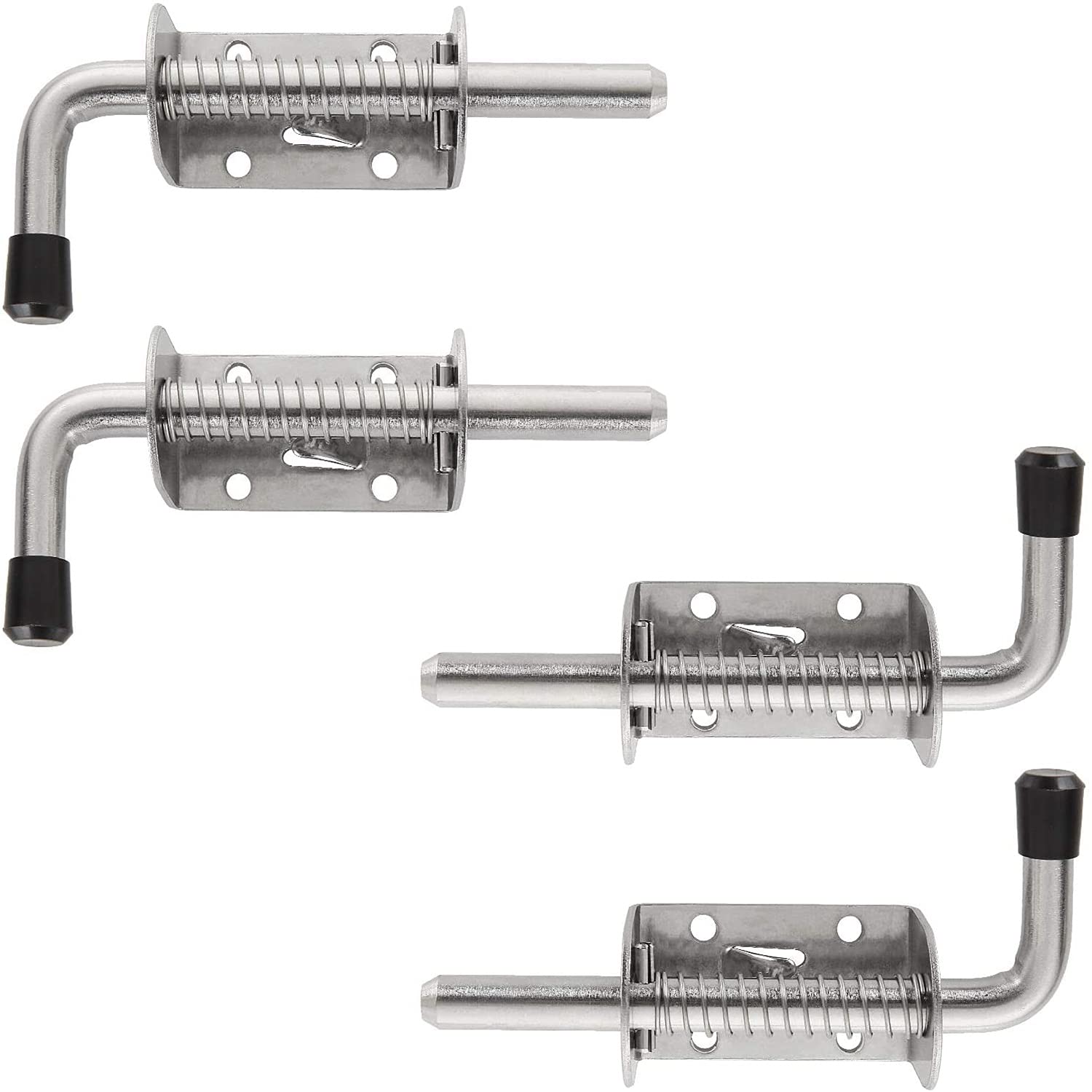Lubrol 4 Packung 5 Belasteter Verriegelungs Stift 304 Edelstahl Lauf Schraube Verdicktes 2 Mm TüR Schloss, GebüRstet, Fertig Lubrol 4 Packung 5 Belasteter Verriegelungs Stift 304 Edelstahl Lauf Schraube Verdicktes 2 Mm TüR Schloss, GebüRstet, Fertig von Lubrol