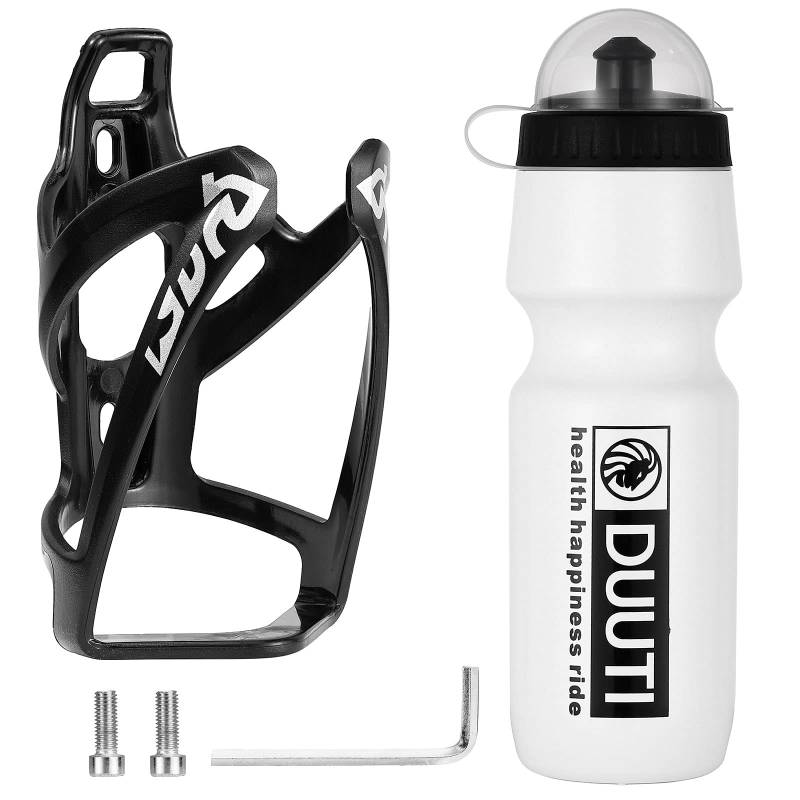 Flaschenhalter Fahrrad Trinkflaschenhalter und 700ml Premium BPA Freie Sportflasche, Fahrrad Trinkflaschen Set Leichter Fahrrad Flaschenhalter für Rennrad, Mountainbike. Unverzichtbar zum Reiten von LucaSng