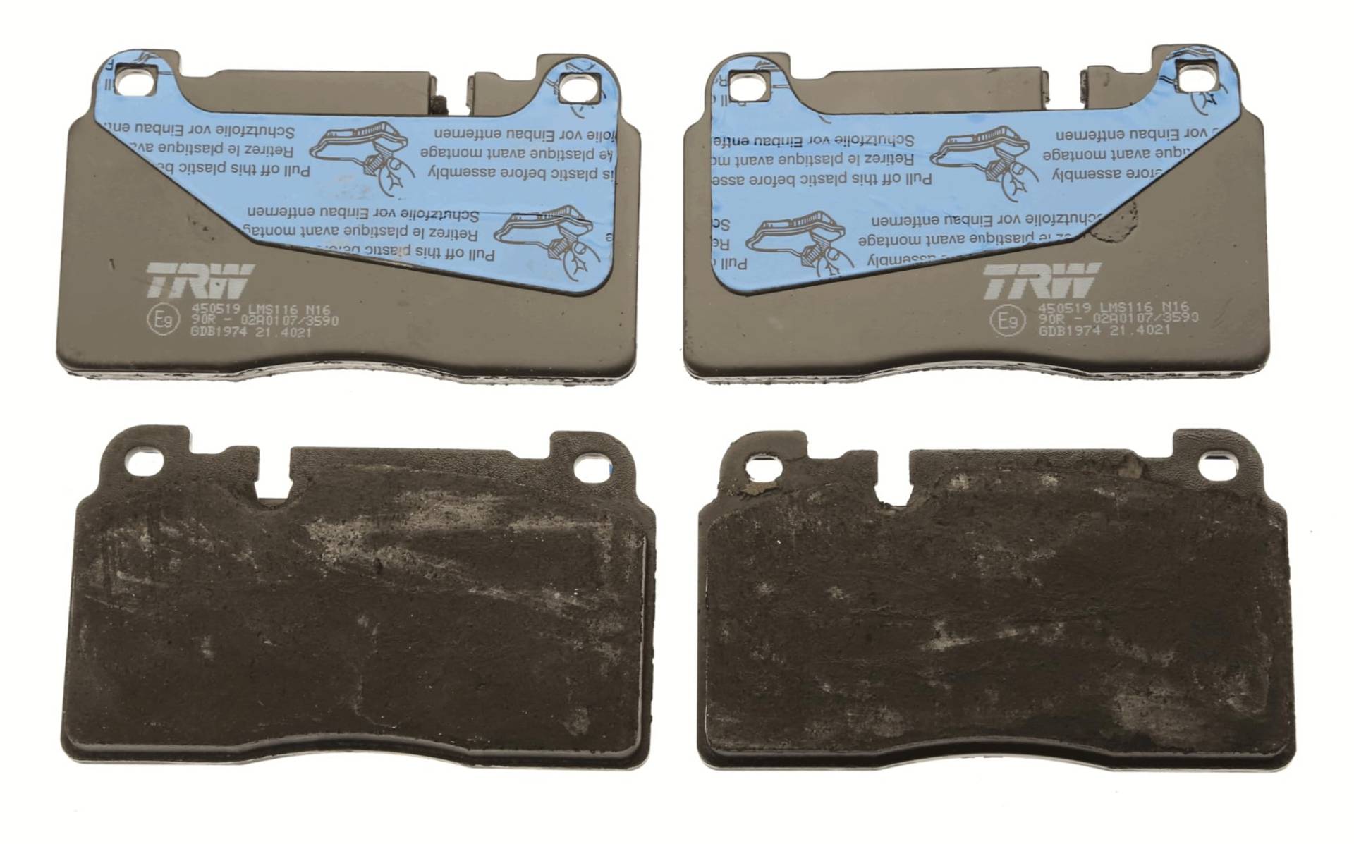TRW GDB1974 Bremsbelagsatz 4-Teilig für Audi Q5 (8RB) 2008-2017 Vorderachse und Andere Fahrzeuge TRW GDB1974 Bremsbelagsatz 4-Teilig für Audi Q5 (8RB) 2008-2017 Vorderachse und Andere Fahrzeuge von TRW