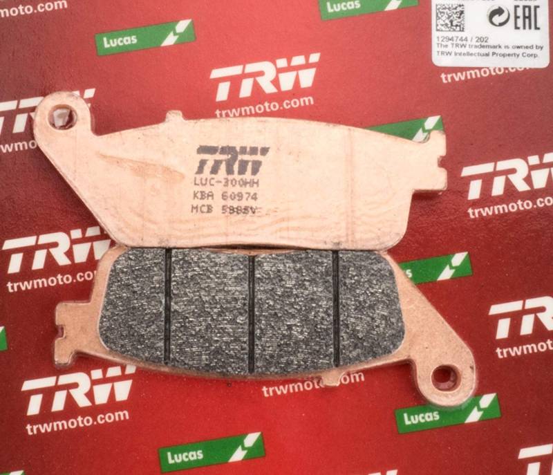 Bremsbeläge vorne passend für Honda VT600 C Shadow PC21 1988-2000 von Lucas