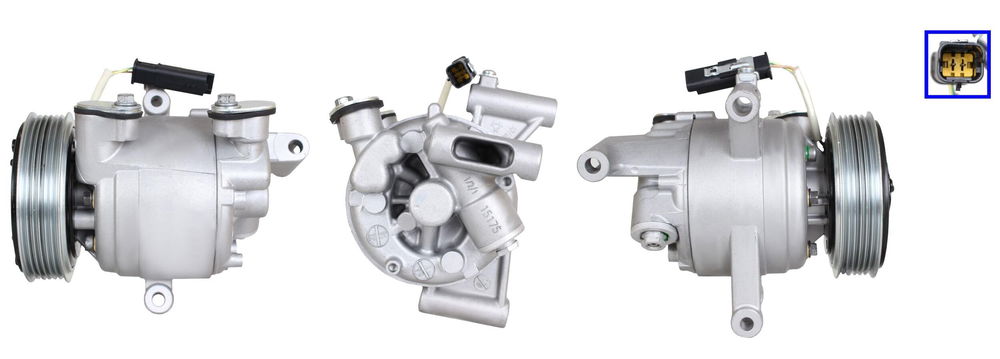 Kompressor, Klimaanlage Lucas ACP01123 Kompressor, Klimaanlage Lucas ACP01123 von Lucas