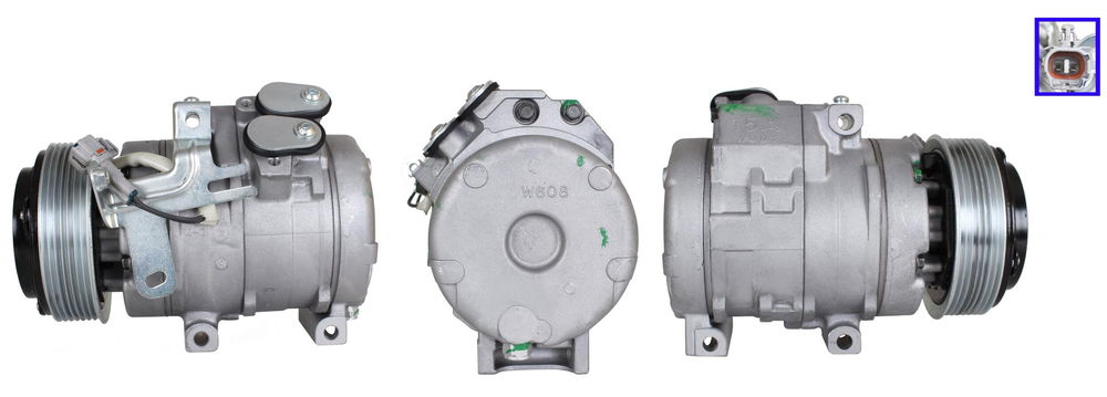 Kompressor, Klimaanlage Lucas ACP01205 Kompressor, Klimaanlage Lucas ACP01205 von Lucas