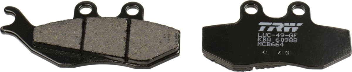 TRW MCB664 Organic Allround Bremsbelagsatz für Piaggio Motorcycles Hexagon LX 2T 1998-2000 Vorderachse und andere Motorräder TRW MCB664 Organic Allround Bremsbelagsatz für Piaggio Motorcycles Hexagon LX 2T 1998-2000 Vorderachse und andere Motorräder von TRW