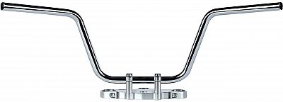 Lucas MCL137 Apehanger, Stahllenker - Chrom - 22 mm Lucas MCL137 Apehanger, Stahllenker - Chrom - 22 mm von Lucas