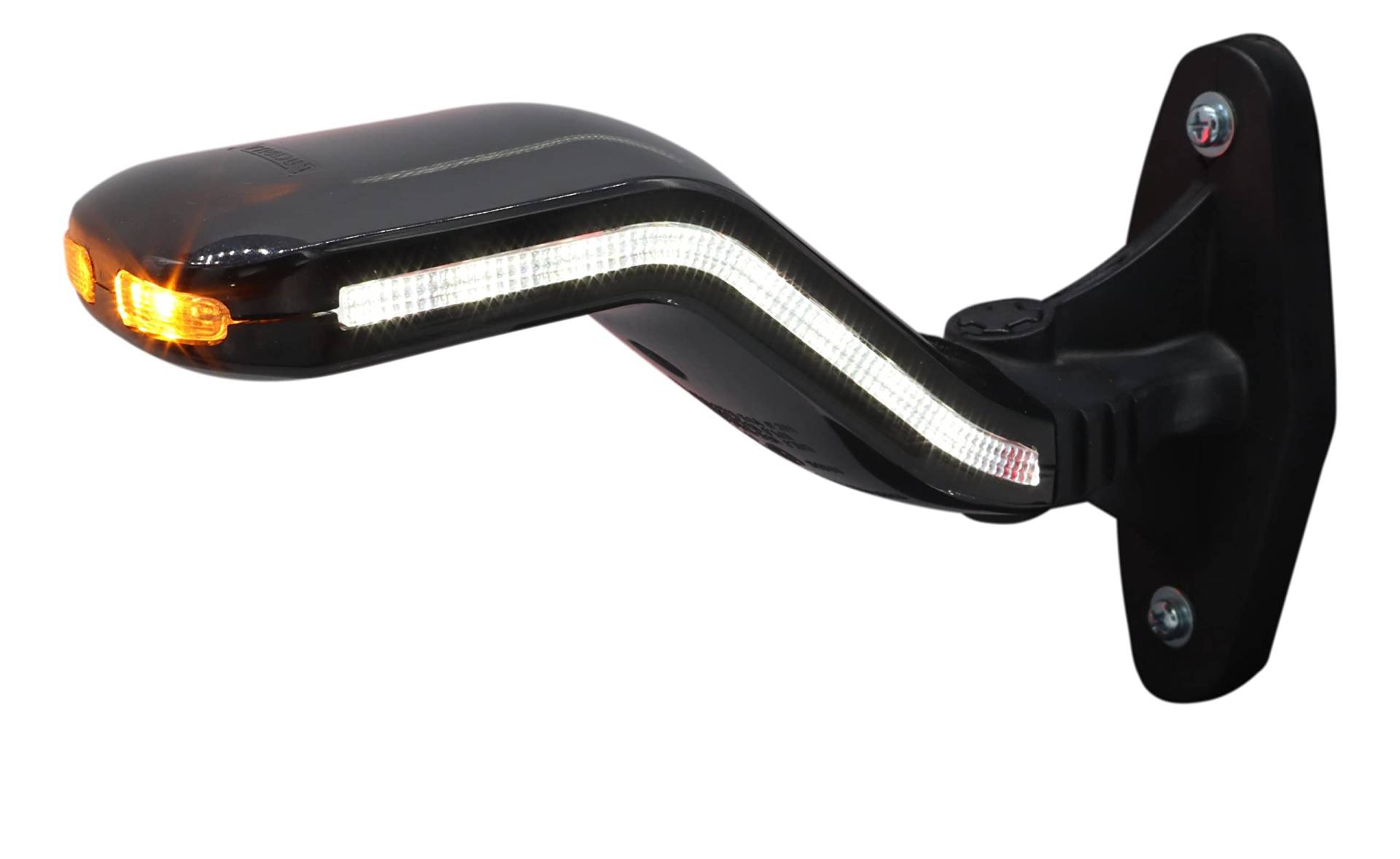 Lucidity LED Begrenzungsleuchte Flexibel Umrissleuchte cobra RECHTS Anhänger 12v24v Schlagfest mit e-Prüfzeichen von trailer parts4u