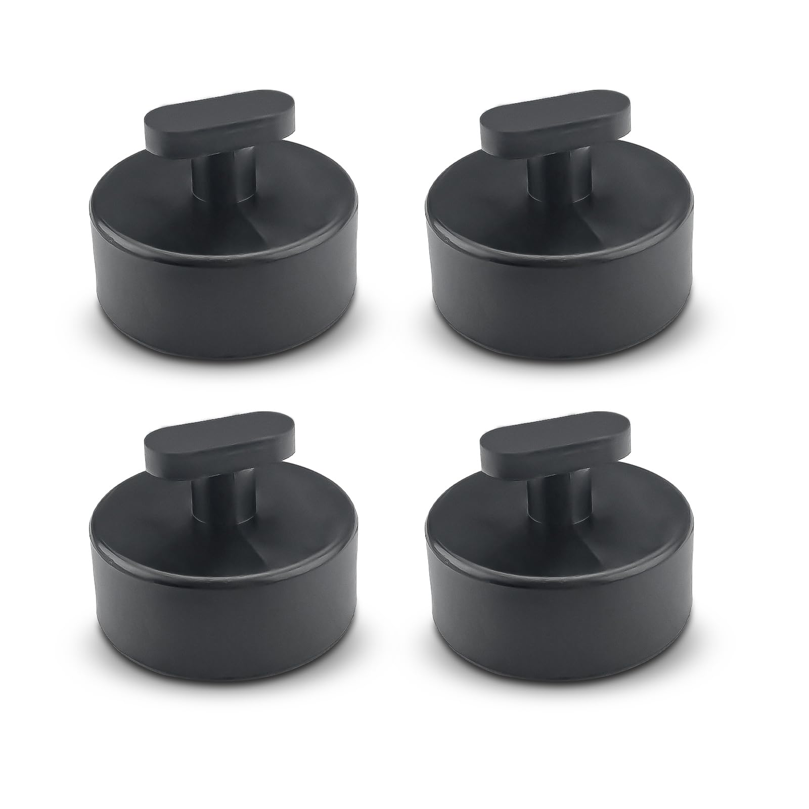 Wagenheber-Pads aus Gummi, unverzichtbares Zubehör, kompatibel mit 2011, 2017, 2018, 2019 C5, C6, C7, C8 Corvette Jacking Jack Lift Point Pad Adapter (schwarz), 4 Stück von Lucxhcky