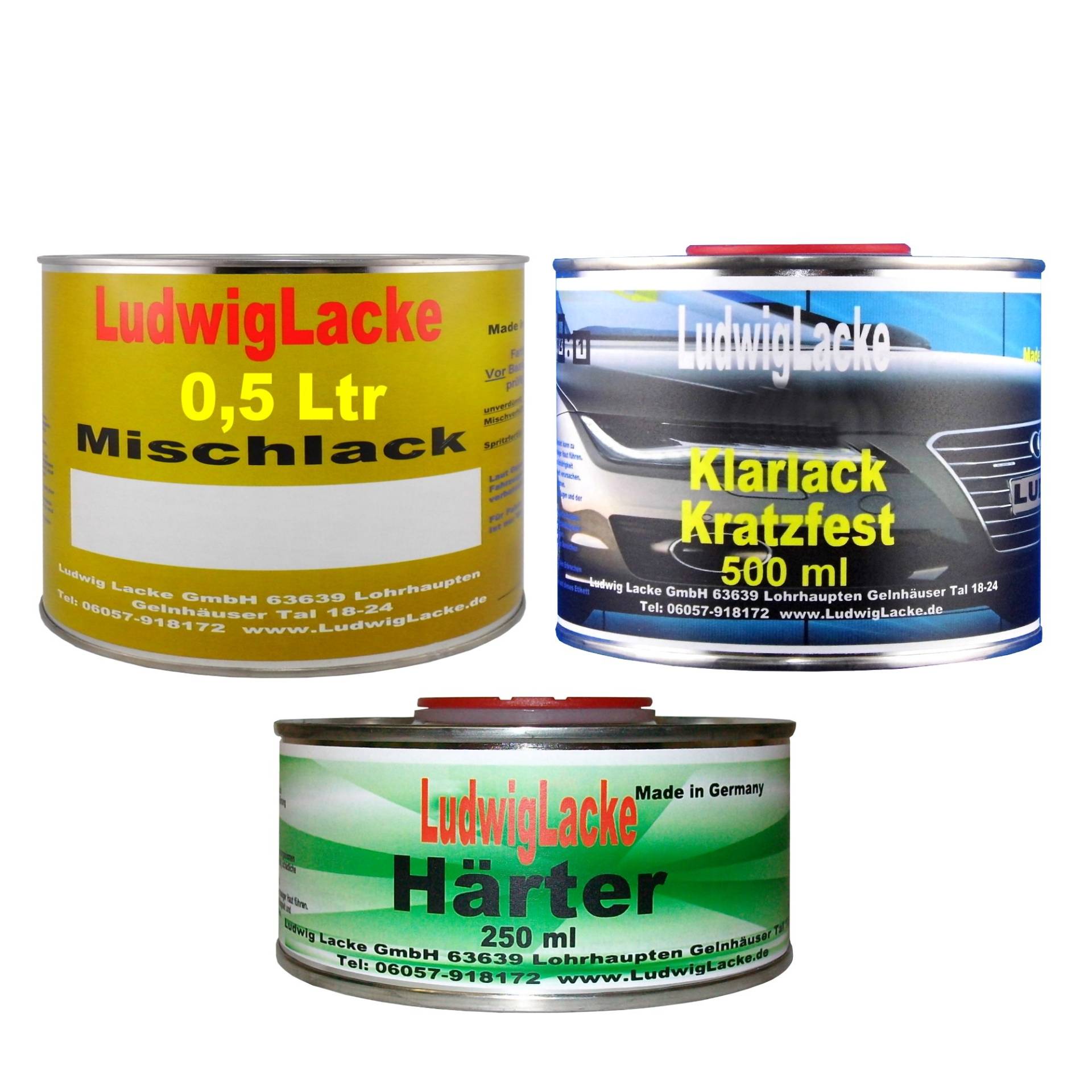 Ludwig Lacke 1,25 Liter Set Motorradlack in Ihrer Wunschfarbe Ludwig Lacke 1,25 Liter Set Motorradlack in Ihrer Wunschfarbe von Ludwiglacke