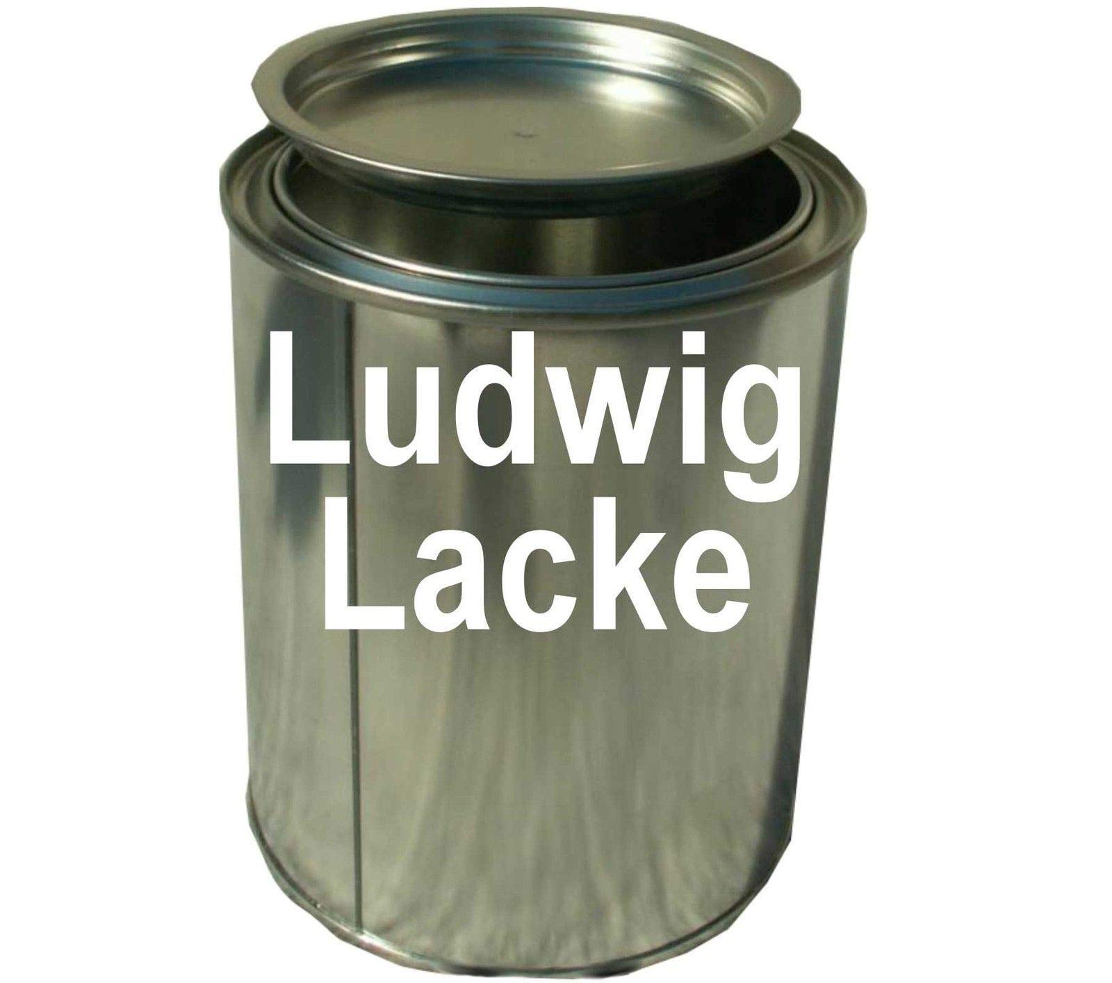 Ludwig Lacke 25 Leere 0,5 Liter Dosen mit Deckel von Ludwig Lacke