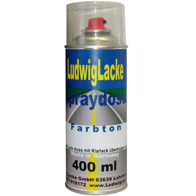 Spraydose für VW Platinumgrey Farbcode LD7X oder 2R oder 2R2R Baujahr 2001-2013 Metallic Lack * Eine Spraydose Basislack 400 ml 1K Autolack von Ludwiglacke