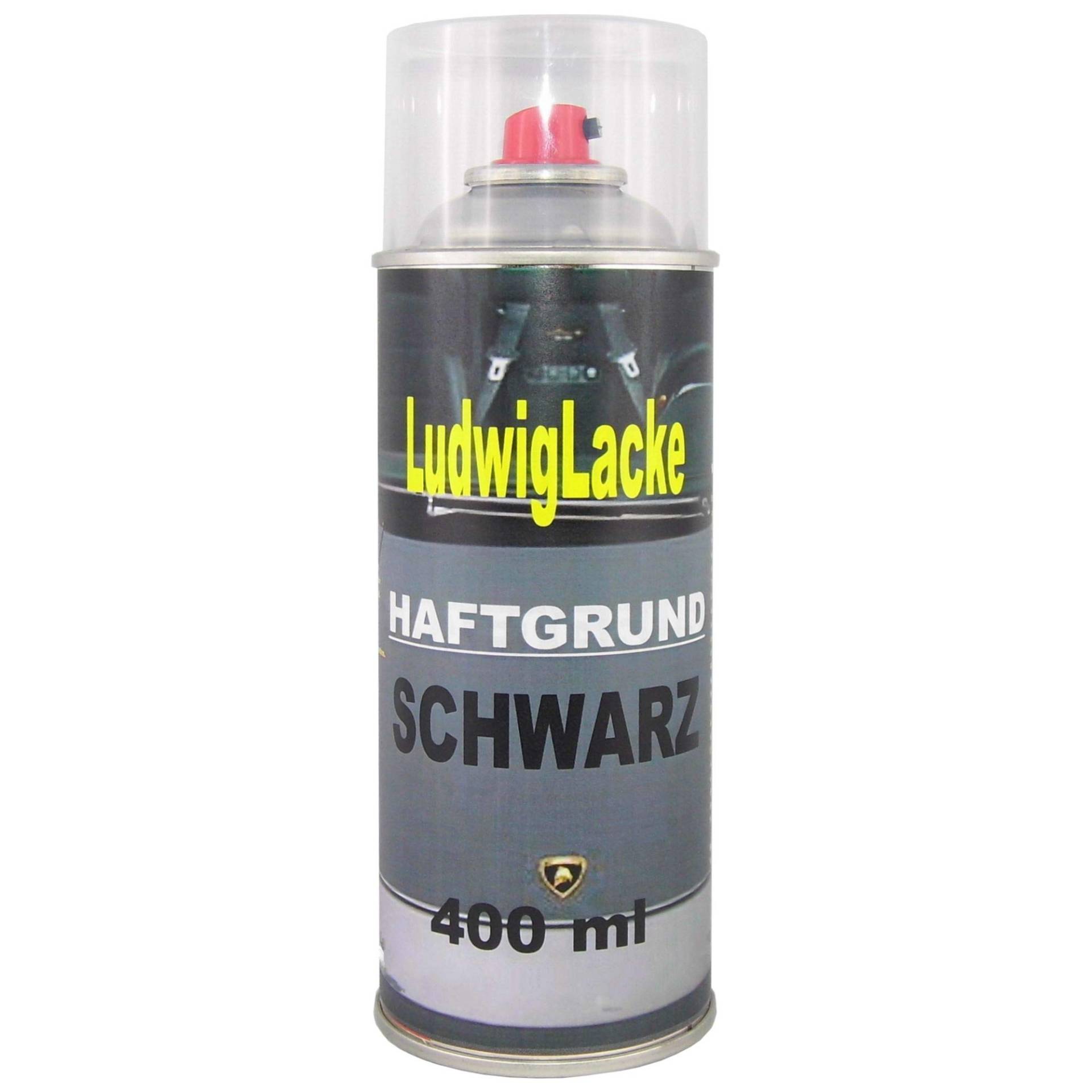 Haftgrund SCHWARZ 1Spray400ml Haftgrund Füller für Autolack von Ludwiglacke von Ludwiglacke