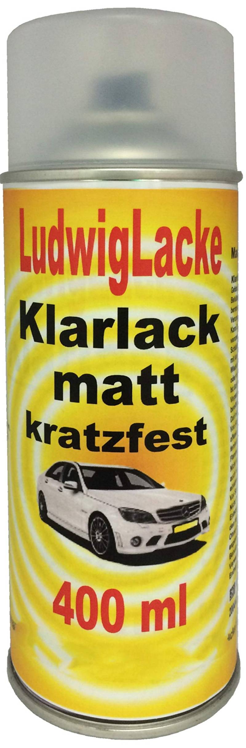 KLARLACK 1 Spraydose MATT 400ml Autolack Qualität von Ludwiglacke von Ludwiglacke