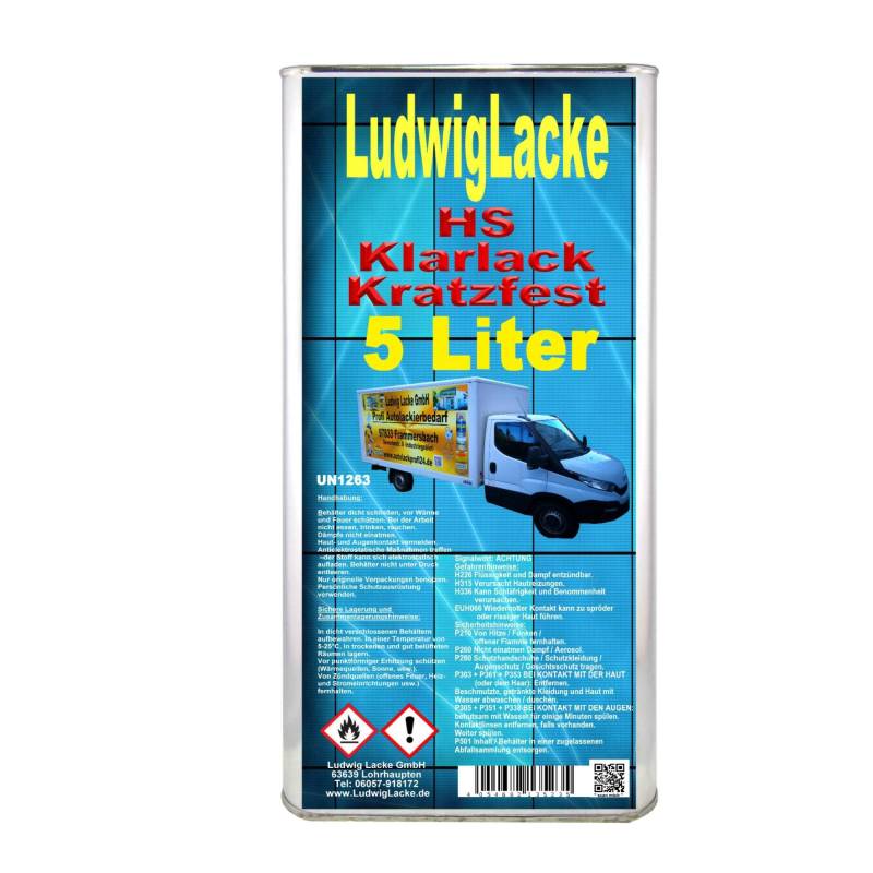 Klarlack Set 7,5 Liter von Ludwiglacke