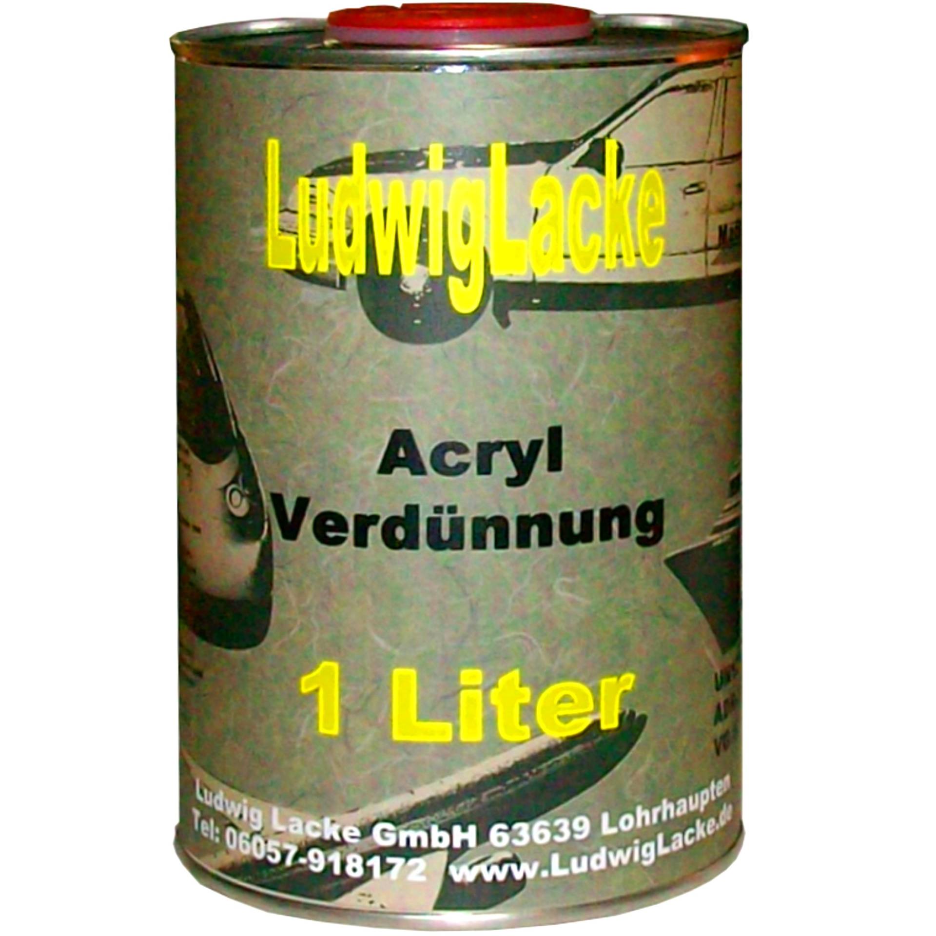 Ludwiglacke 1L Acryl Verdünner normal von Ludwiglacke