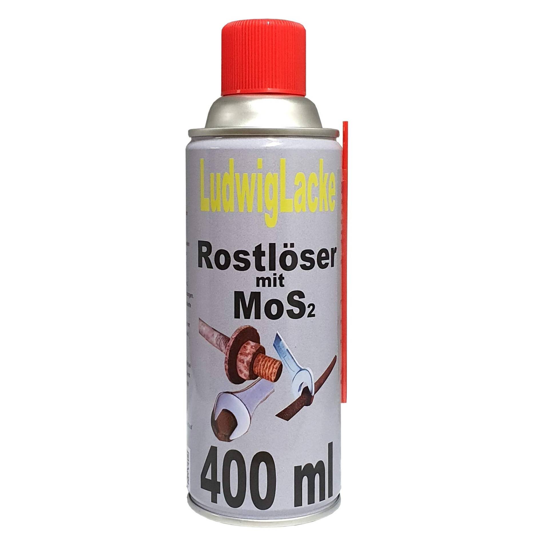 Rostlöser Rostenferner 400 ml Spray mit MoS2 von Luwdig Autolacke Rostlöser Rostenferner 400 ml Spray mit MoS2 von Luwdig Autolacke von Ludwiglacke