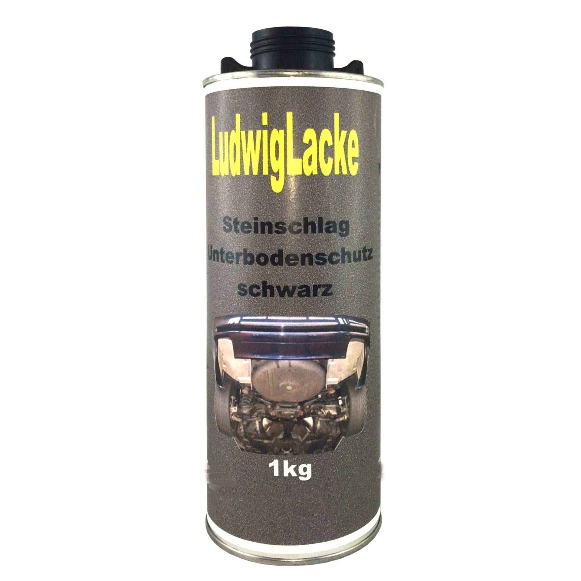 STEINSCHLAGSCHUTZ 1 Liter Schwarz Unterbodenschutz von Ludwiglacke